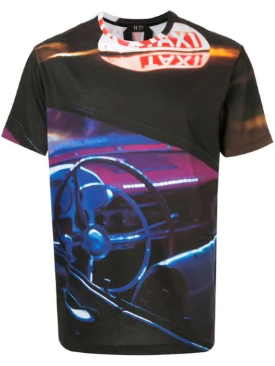 N°21 Printed T-shirt In Multicolour