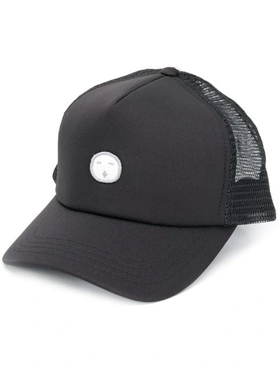 Société Anonyme Logo Baseball Cap In Black