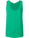 P.a.r.o.s.h Panterya Tank Top In Green