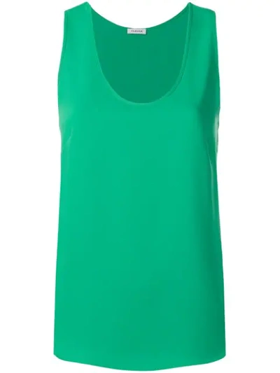 P.a.r.o.s.h Panterya Tank Top In Green