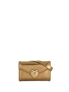 Dolce & Gabbana Sacred Heart Belt Bag In Gold