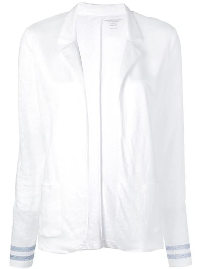 Majestic Open Front Jacket In White