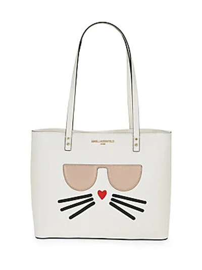 Karl Lagerfeld Women's Maybelle Cat Tote In Lemon Zest