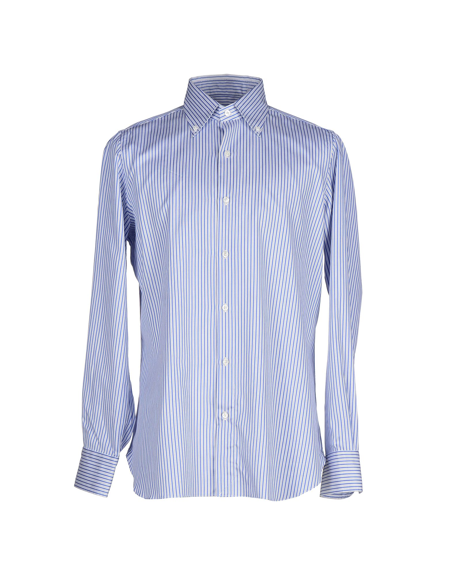 Finamore 1925 Shirts In Blue | ModeSens