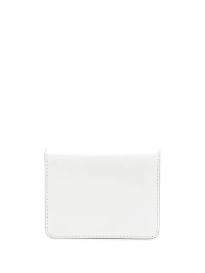 Maison Margiela Glam Slam Keyring Wallet In White