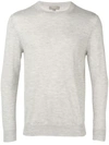 N•peal Round Neck Sweater In Neutrals