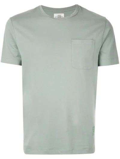 Kent & Curwen Chest Pocket T-shirt In Green