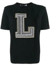 Love Moschino Embellished L T In Black