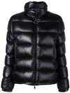 Moncler Padded Ski Coat In Black