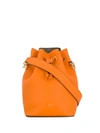 Fendi Mon Tresor Bucket Bag In Orange