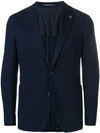 Tagliatore Slim-fit Blazer In Blue