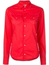 A Shirt Thing Pocket Shirt In Red