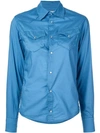 A Shirt Thing Pocket Shirt In Blue