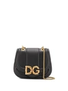 Dolce & Gabbana Embellished Logo Tote In Black