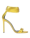 Greymer Sandals In Yellow