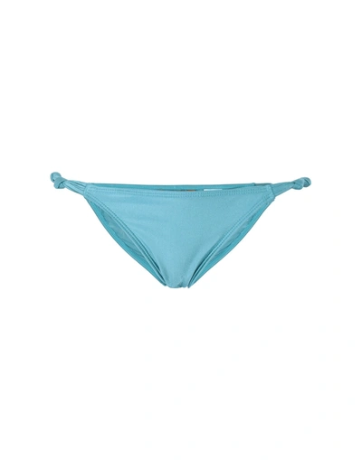 Água De Coco Bikini Bottoms In Slate Blue