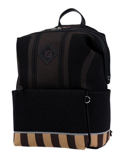 Fendi Backpack & Fanny Pack In Black