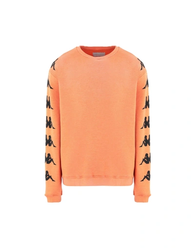 Kappa Sweatshirts In Orange