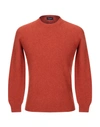 Drumohr Sweaters In Orange