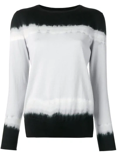 Diesel Black Gold Pullover With Dip-dye In Grey