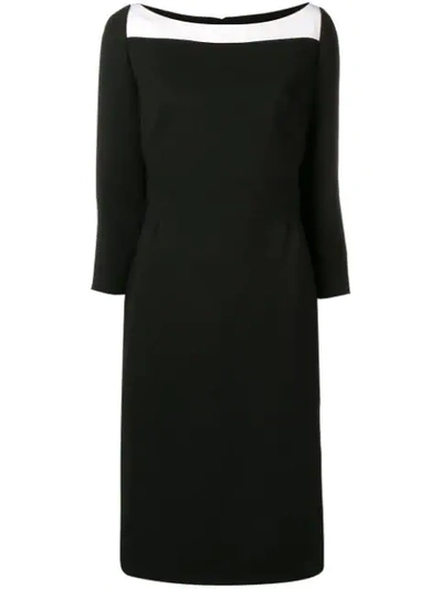 Givenchy Pencil-styled Midi Dress In Black