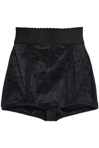 Dolce & Gabbana Woman Lace High-rise Briefs Black