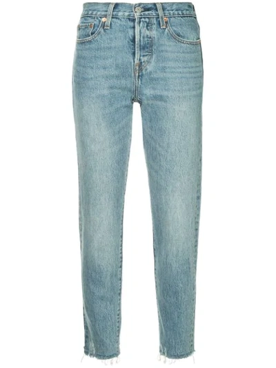 Levi's Wedgie Icon Jeans In Blue