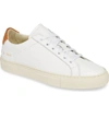 Common Projects Retro Low Top Sneaker In White/ Brown