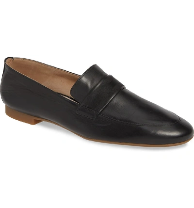 Paul Green Adelle Loafer In Black Leather