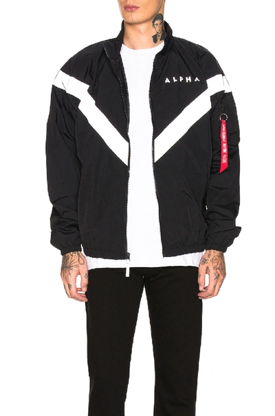 Young century legation Alpha Industries Pt Track Jacket In Black | ModeSens