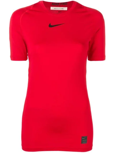 Alyx Nike Swoosh T-shirt In Red