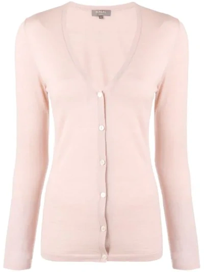 N•peal Superfine Cardigan In Pink