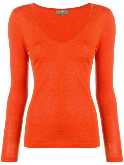 N•peal Superfine V In Orange