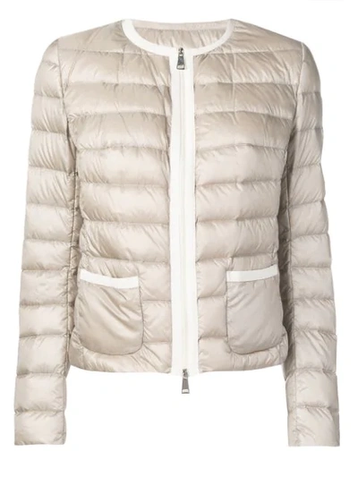 Moncler Slim In Neutrals