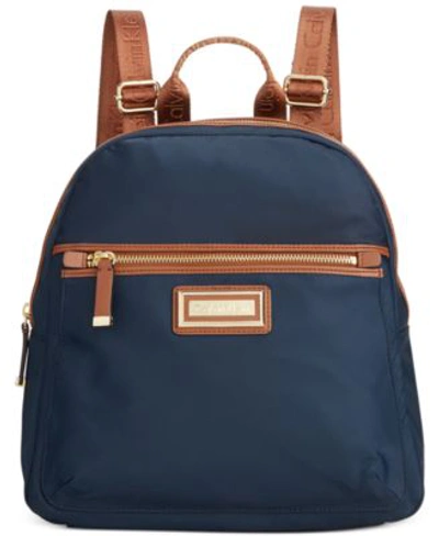 Calvin Klein Dorothy Small Backpack In Navy