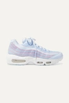 Nike Air Max 95 Se Mesh, Leather And Pvc Sneakers In Blue