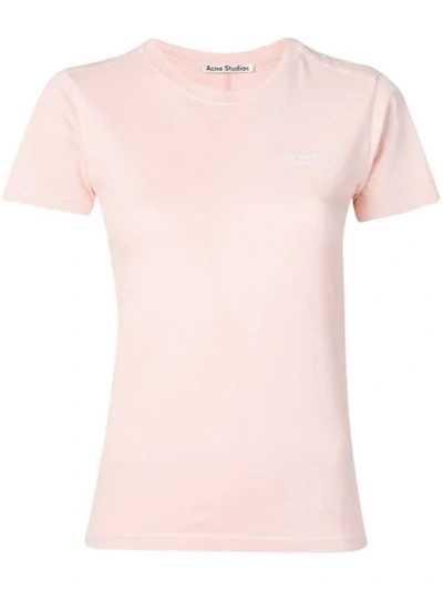 Acne Studios Baby Fit T-shirt In Orange