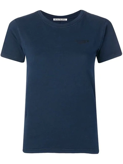 Acne Studios Baby Fit T-shirt In Blue