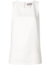 Alberto Biani Relaxed-fit Top In White