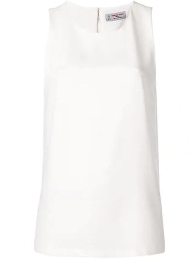 Alberto Biani Relaxed-fit Top In White