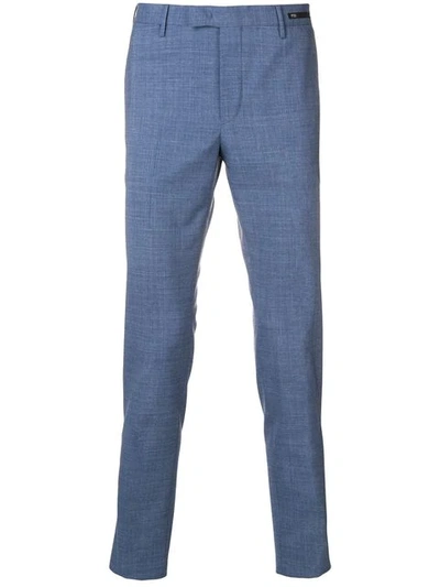 Pt01 Slim-fit Tailored Trousers - 蓝色 In Blue