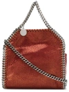 Stella Mccartney Falabella Foldover Tote Bag In Orange