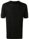 Roberto Collina Plain Knitted Top In Black