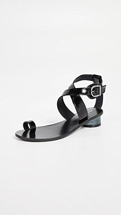 Jeffrey Campbell Harlowe Strappy Sandals In Black