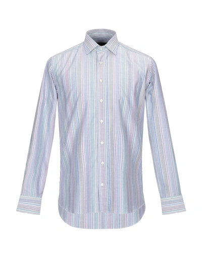 Etro Striped Shirt In Purple