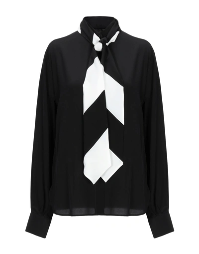 Givenchy Silk Shirts & Blouses In Black