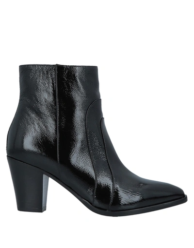 Alberto Fermani Ankle Boots In Black