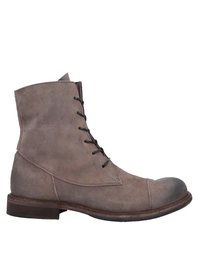 Ernesto Dolani Ankle Boots In Light Brown