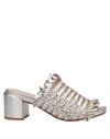 Strategia Sandals In Platinum