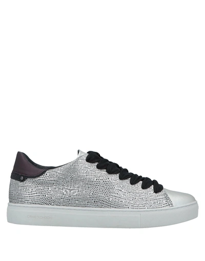 Crime London Sneakers In Silver